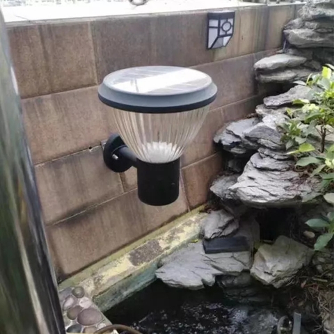 Đèn Tường Ngoại Thất Tòa Nhà Năng Lượng Mặt Trời ZG-BD4001 ZALAA Garden Lights