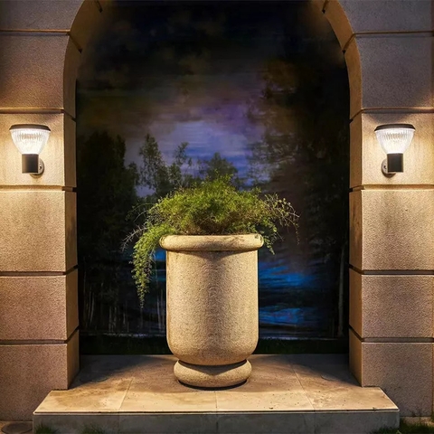 Đèn Tường Ngoại Thất Tòa Nhà Năng Lượng Mặt Trời ZG-BD4001 ZALAA Garden Lights