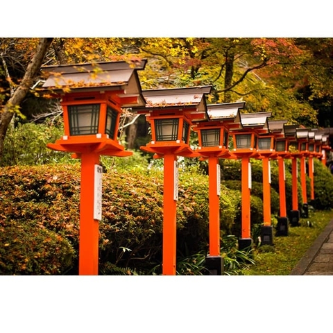 Trụ Đèn LED sản xuất Theo Yêu Cầu có Đầu Đèn giống Ngôi Chùa Cổ Nhật Bản ZCSV-Japan-E27