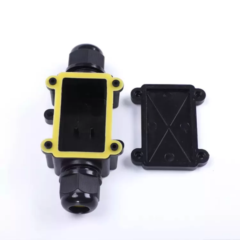 Hộp Chống Thấm Nước 2 Đầu Deenlai FSH711-2 Ngoài Trời IP68 - Linh kiện đèn led Zalaa