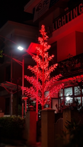 Cột Đèn Cây Thông 6m LED F5.12V - Trang Trí Cảnh Quan Khuôn Viên Trung Tâm