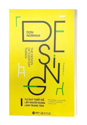 Sách Design - Tư Duy Thiết Kế Lấy Người Dùng Làm Trung Tâm của tác giả Don Norman