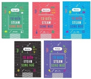 Combo sách Từ Điển Steam Song Ngữ (Bộ 5 cuốn) - Jon Richards