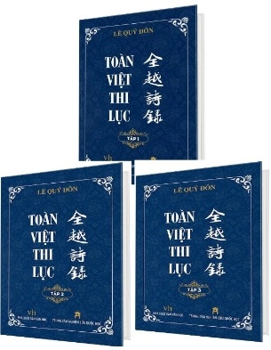 Bộ Sách Bìa Cứng: Toàn Việt thi lục của tác giả Lê Quý Đôn (Bộ 3 Tập)