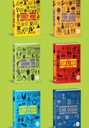 Combo 6 cuốn Khái Lược Những Tư Tưởng Lớn Tôn Giáo, Kinh Tế Học, Tâm Lý Học, Chính Trị, Triết Học, Kinh doanh