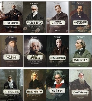 Bộ Sách Kể Chuyện Cuộc Đời Các Thiên Tài - Rasmus Hoài Nam (Bộ 12 Cuốn)