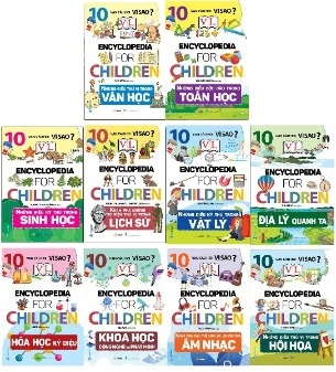 Combo Sách: 10 Vạn Câu Hỏi Vì Sao - Encyclopedia For Children (Bộ 10 cuốn)