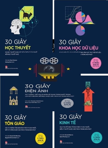 Sách Bộ (5 cuốn) 30 Giây Khoa Học