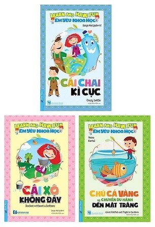 Bộ Sách Thiếu Nhi - Em Yêu Khoa Học (Bộ 3 Cuốn) - Sanja Matijasevi