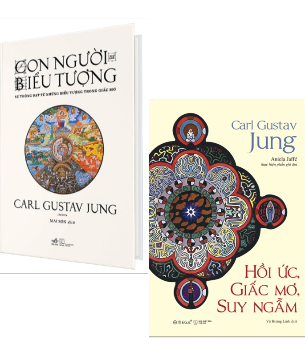 Combo ( 2 Cuốn Sách) Con người và Biểu tượng + Hồi Ức, Giấc Mơ, Suy Ngẫm (Carl Gustav Jung)