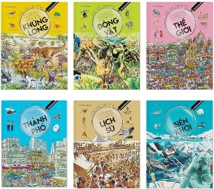 Combo 6 cuốn sách: Thử Tài Tìm Kiếm (Tái bản 2023) - The Usborne
