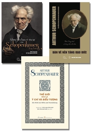 Combo Sách: Bàn Về Nền Tảng Đạo Đức+Những Tiểu Luận Về Tồn Tại+Thế Giới như là Ý Chí và Biểu Tượng - Athur Schopenhauer (3 cuốn)