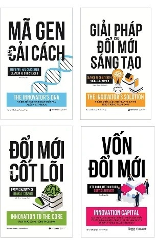 Combo Sách: Giải Pháp Cho Đổi Mới Và Sáng Tạo - Mã Gen Của Nhà Cải Cách - Đổi Mới Từ Cốt Lõi - Vốn Đổi Mới (Bộ 4 cuốn)