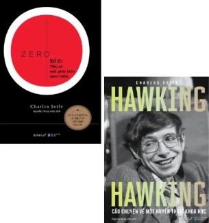 Combo (2 Cuốn Sách) Số 0 (Zero) Tiểu Sử Một Phát Kiến Nguy Hiểm + Hawking Hawking (Câu Chuyện Về Một Huyền Thoại Khoa Học) Charles Seife