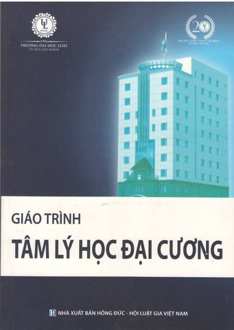 Sách Giáo trình tâm lý học đại cương của Đại Học Luật Thành Phố Hồ Chí Minh