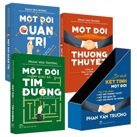 Bộ Sách Kết Tinh Một Đời (Bộ 3 Cuốn) -  Phan Văn Trường