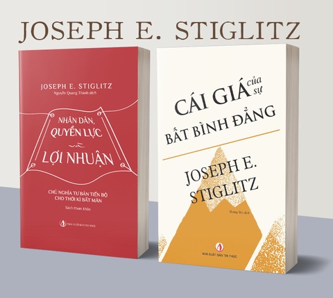 Sách Nhân Dân, Quyền Lực Và Lợi Nhuận+Cái Giá Của Sự Bất Bình Đẳng (combo 2 cuốn) - Joseph E. Stiglitz