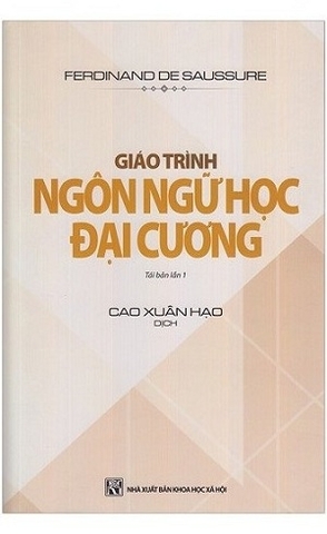 sách Giáo trình ngôn ngữ học đại cương Ferdinand de Saussure