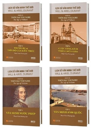 Sách Lịch Sử Văn Minh Thế Giới (Phần 9) - Thời đại Voltaire