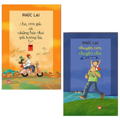 Combo sách: Cha, Con Gái Và Những Bức Thư Gửi Tương Lai - Chuyện Con Chuyện Cha: Cha Và Con Trai - Phúc Lai