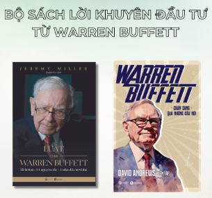 Bộ sách Lời khuyên đầu tư từ Warren Buffett (Bộ 2 cuốn) - Jeremy C. Miller l