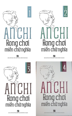 Trọn Bộ Rong Chơi Miền Chữ Nghĩa (tập 1 tập 2 tập 3 tập 4) An Chi