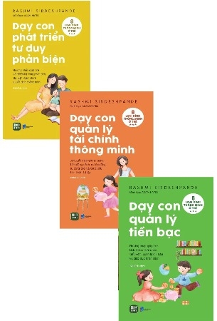 Bộ Sách 8 loại hình thông minh ở trẻ (Bộ 3 cuốn) - Rashmi Sirdeshpande