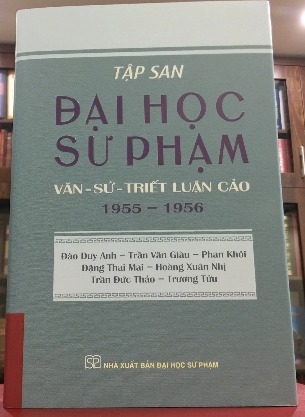 sách Tập san Đại học sư phạm: Văn - Sử - Triết luận cảo (1955-1956)