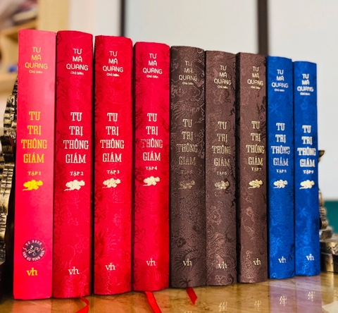 Sách combo trọn bộ: Tự Trị Thông Giám ( Bộ 9 cuốn ) - Tư Mã Quang