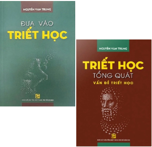 Combo (2 Cuốn Sách) Đưa vào triết học + Triết Học Tổng Quát Vấn Đề Triết Học (Nguyễn Văn Trung)