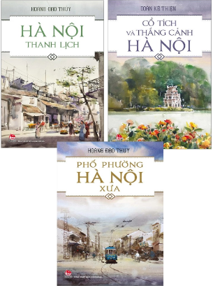Combo (3 Cuốn Sách) Cổ Tích Và Thắng Cảnh Hà Nội - Hà Nội Thanh Lịch - Phố Phường Hà Nội Xưa - Nhiều tác giả