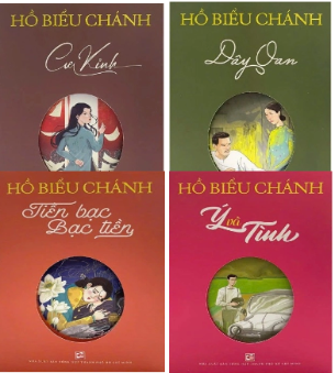 Combo (4 cuốn sách) Ý Và Tình - Dây Oan - Tiền Bạc Bạc Tiền - Cư Kỉnh (Hồ Biểu Chánh)