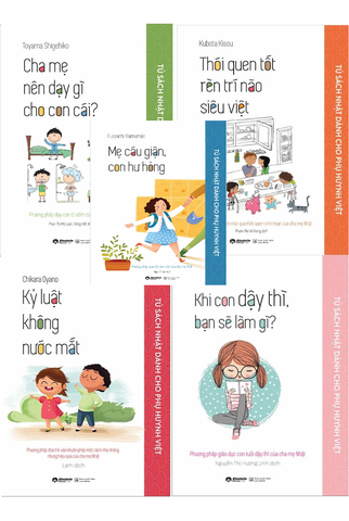 Combo (5 cuốn sách) Tủ Sách Nhật Dành Cho Phụ Huynh Việt - Nhiều tác giả