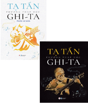 Combo (2 cuốn sách) Phương Pháp Học Ghi-Ta - Phương Pháp Học Ghi-Ta (Phần Cơ Bản) Tạ Tấn