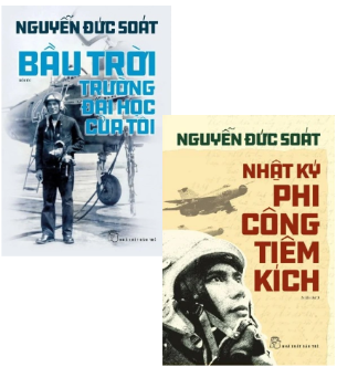 Combo (2 cuốn sách) Bầu Trời - Trường Đại Học Của Tôi - Nhật Ký Phi Công Tiêm Kích - Nguyễn Đức Soát
