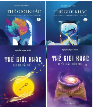 Combo (4 cuốn sách) Thế giới khác 1 (Hành Trình Khám Phá Thế Giới Tâm Linh) - Thế Giới Khác 2 (Tìm Nhau Từ Hai Cõi Âm - Dương) - Thế Giới Khác 3 (Bên Kia Cái Chết) - Thế Giới Khác 4 (Huyền Mặc Thiên Thư) Nguyễn Ngọc Hoài