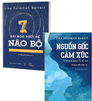 Combo (2 cuốn sách) 7 Bài Học Rưỡi Về Não Bộ - Nguồn Gốc Cảm Xúc - Bí Ẩn Sống Động Của Bộ Não - Lisa Feldman Barrett