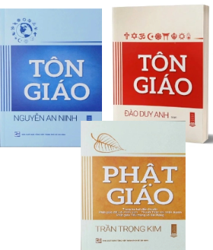 Combo (3 cuốn sách) Tôn Giáo (Nguyễn An Ninh) - Tôn Giáo (Đào Duy Anh) - Phật Giáo (Trần Trọng Kim)