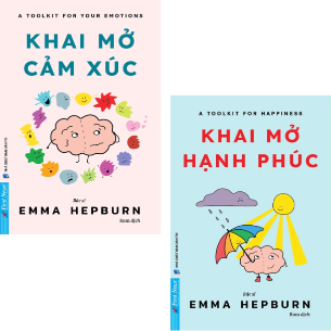 Combo (2 Cuốn Sách) Khai Mở Hạnh Phúc + Khai Mở Cảm Xúc (Dr. Emma Hepburn)