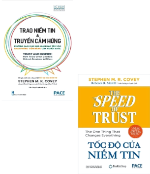 Combo (2 Cuốn Sách) Trao Niềm Tin Và Truyền Cảm Hứng + Tốc Độ Của Niềm Tin (Stephen M. R. Covey)