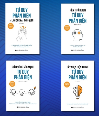 Sách Tư Duy Phản Biện (bộ 4 cuốn) - Thinknetic