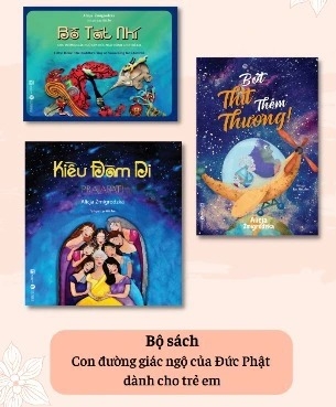 Bộ Sách Con đường giác ngộ của Đức Phật dành cho trẻ em (3 cuốn) -  Alicja Zmigrodzka