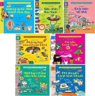 Sách Truyện Kể Và Kiến Thức Dành Cho Lứa Tuổi Nhi Đồng (combo 7 cuốn)