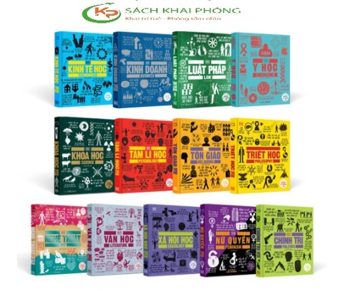 Combo Sách: Khái lược những tư tưởng lớn - Bìa Cứng (13 cuốn) - DK
