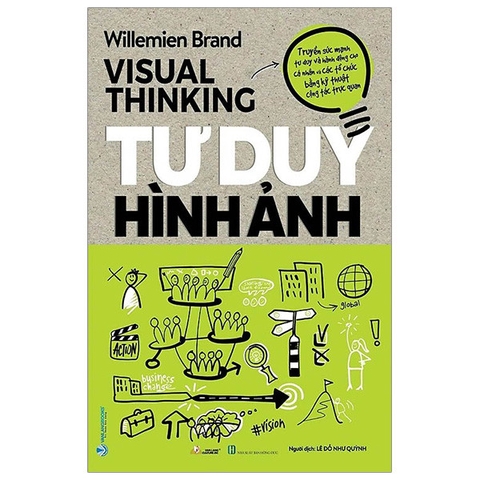 Sách Tư Duy Hình Ảnh - Visual Thinking của tác giả Willemien Brand
