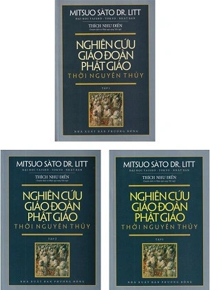 Bộ sách Nghiên Cứu Giáo Đoàn Phật Giáo Thời Nguyên Thủy (Bộ 3 Tập) của tác giả Mitsuo Sàto Dr. Litt