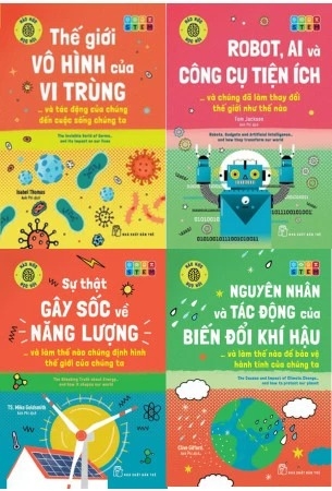 Combo Sách Háo Hức Học Hỏi (Bộ 4 Cuốn) của tác giả Clive Gifford, Isabel Thomas, TS. Mike Goldsmith, Tom Jackson