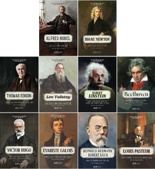 Bộ Sách Kế Chuyện Về Cuộc Đời Các Thiên Tài (Bộ 10 Cuốn) - Rasmus Hoài Nam