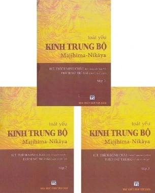 Sách Bộ Sách Toát Yếu Kinh Trung Bộ (Bộ 3 quyển)