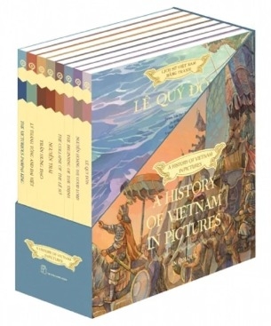 Boxset A History Of Vietnam In Pictures (In Colour) - Bìa Cứng (Bộ 8 Cuốn) - Nhiều tác giả